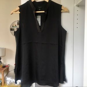 NWT Ann Taylor split neck tank business casual